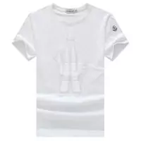 moncler cotton jersey t-shirt logo brode